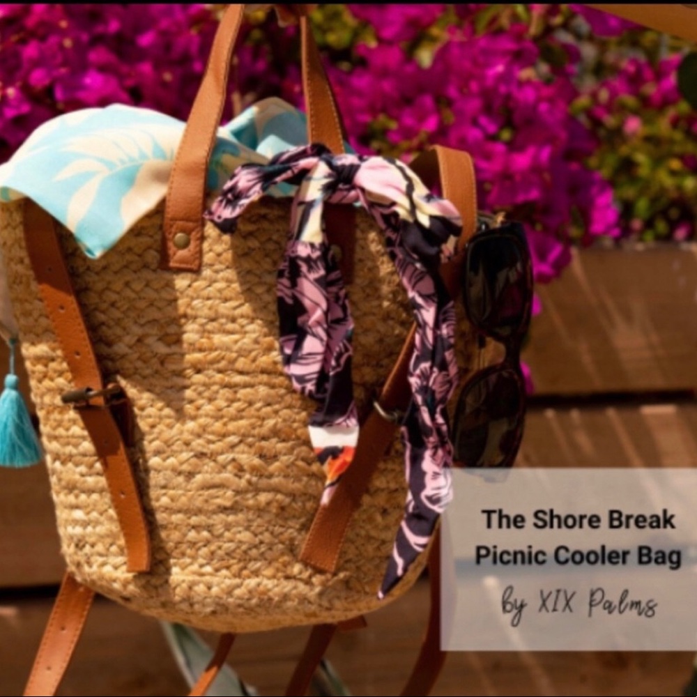 The Shore Break Picnic Cooler Bag/Backpack by XIX Palms